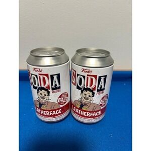 Funko Soda Leather Face x2